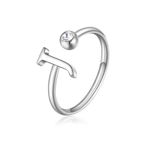 Anello CLICK LETTERA J